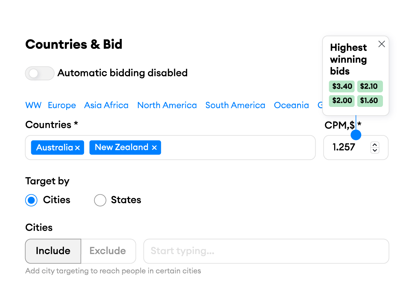 PropellerAds SmartCPM Bidding