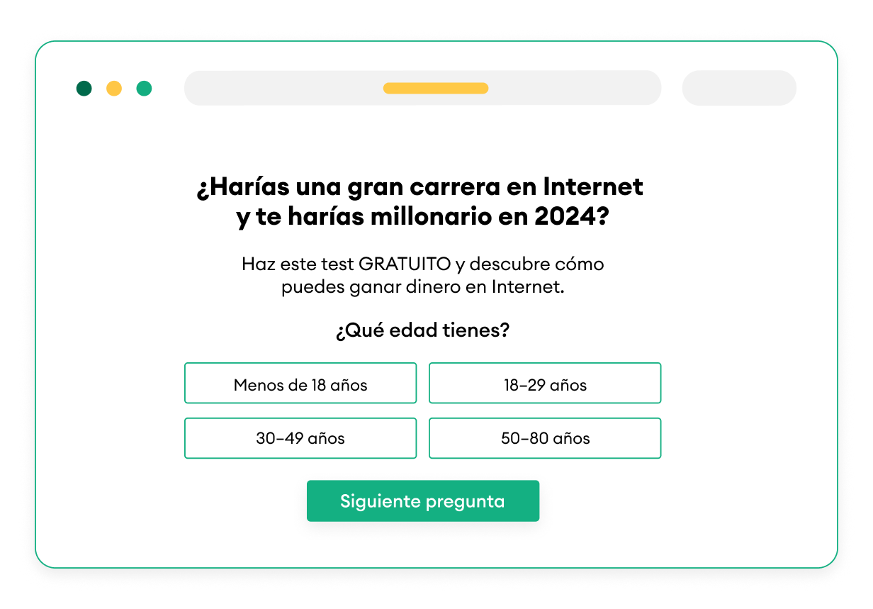 Usuarios reales completan encuestas temáticas en línea